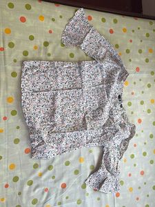 Floral Print Top For Women