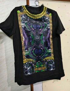 Graphic Print Black 🎩