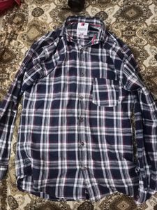 Men's Casual Checked Shirt XL Size 42