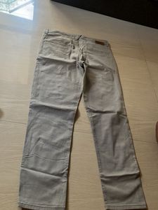Men's Grey Casual Pants