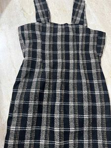 Plaid checked Mini Dress