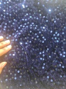 Sparkling Sequin Blouse with Ruffle Sleeves