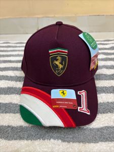 Ferrari Premium Unisex Maroon Cap