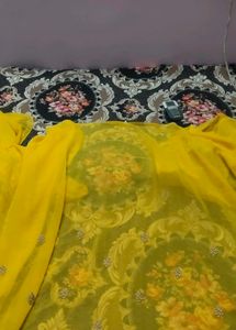 Elegant party wear Saree