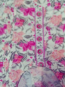 Floral Print Kurta