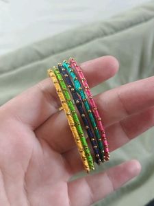 Colorful Silk Thread Bangles