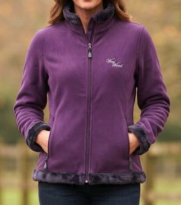 Purple Fleece Jacket