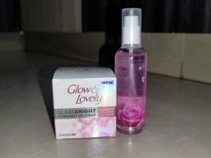 Glow & Lovely Gel Creme & Dabur Face cleanser