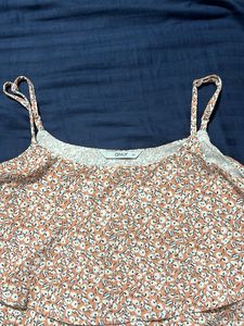 Floral Print Cami Top