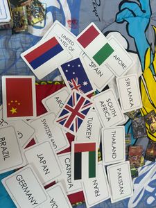 Educational Flag Cards Set