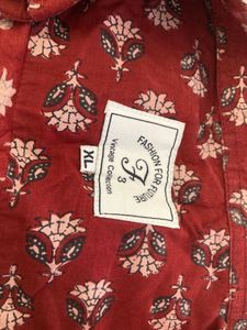 Men's Floral Print Shirt