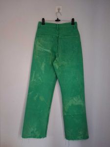 Zara Marble Wash Wide Leg Jeans