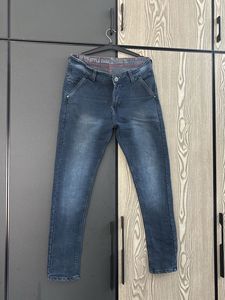 Men's Dark Wash Slim Fit Jeans