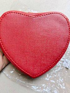 Tira Red Heart Jewelry Box
