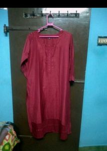 Pretty Pink Floral Kurta