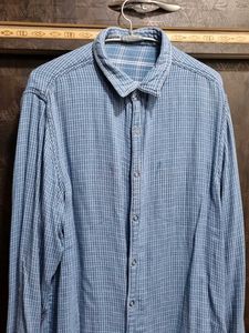 Blue Plaid Reversible Shirt