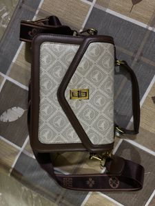 Stylish Monogram Crossbody Bag