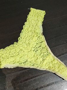 Lace Briefs and Thong Set