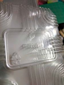 200 pcs Hinged Rectangular Food Containers