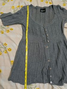 °•☆grey babydoll top☆•°