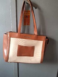 Stylish Brown &amp; Beige Tote Bag
