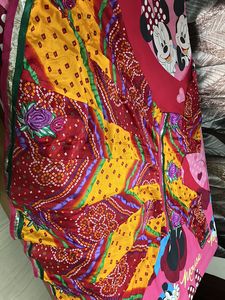 Minnie Mouse Bedding with Bandhani Print
