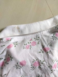 Floral Print Polo T-Shirt