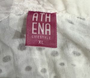 White Broderie Anglaise Tiered Kurta