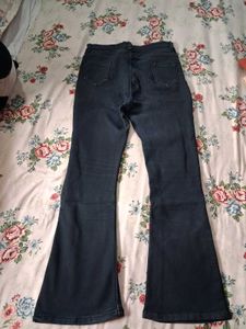 Women's Dark Wash Flare Jeans bootcut