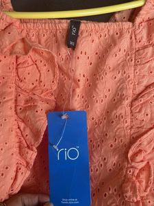 Rio Ruffled Sleeveless Dress