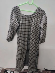 Chic Plaid Mini Dress