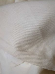 Korean Style Cream Straight Fit Jeans
