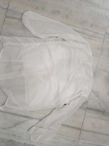 White Embroidered Kurta
