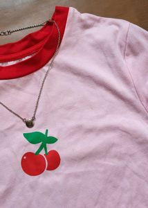 Cute Cherry Crop Top