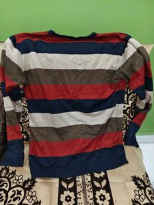 Striped Pullover Sweater