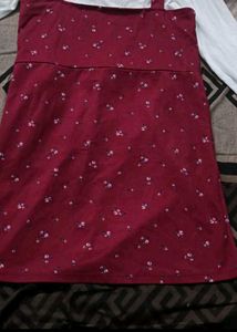 Cute Floral Print Button-Front Dress