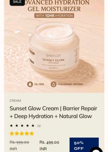 Babylox Glowing Goddess Face Serum &amp; Cream Set ✨