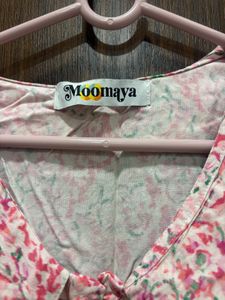 Floral Print Peplum top