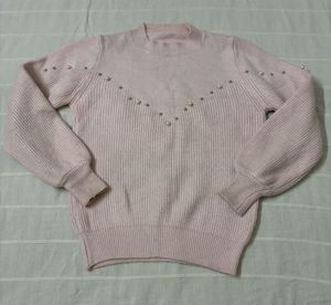 Pearl Baby Pink Sweater