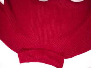 Burgundy Turtleneck Sweater