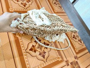 Bohemian Macrame Fringe Crossbody Bag