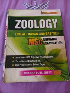 Zoology for MSC Entrance Exam