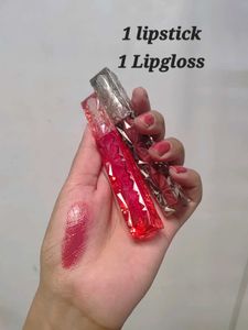 Lipstick and Lip Gloss Set