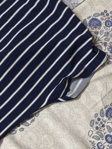 Striped Navy Jumpsuit