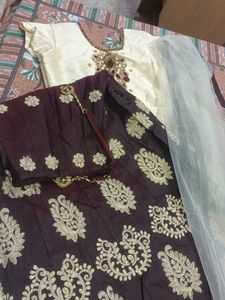 Anarkali Set With Lehenga Choli