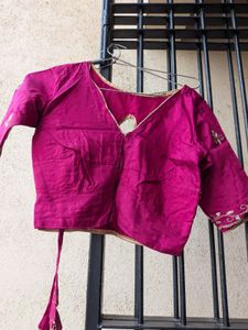 zardosi &amp; beads cherry pink  lehenga choli