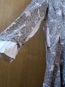 Floral Print Long Sleeve Dress