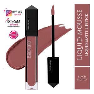 Love Earth Liquid Matte Lipstick - Peach Mojito