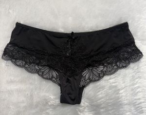 Black Lace Trimmed Panty
