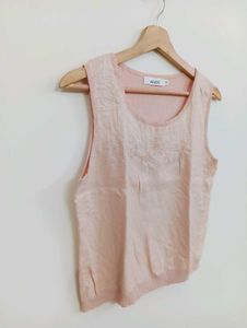 Light Pink Sleeveless Top
